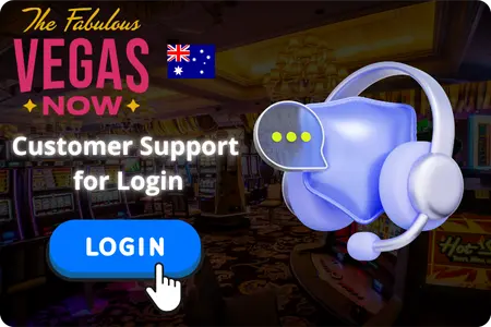 VegasNow Casino customer support login