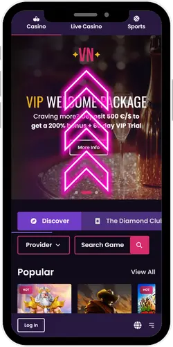 VegasNow official website download page